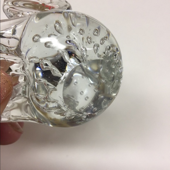 Glass swan figurine paperweight decor - Picture 9 of 11